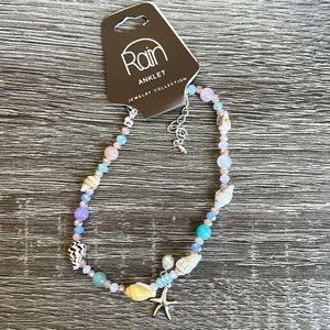 Beachy Seashell Anklet